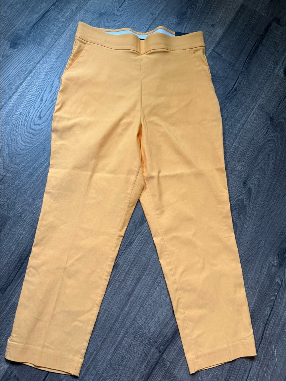 Counterparts Slim Cropped Pants Orange Sherbet